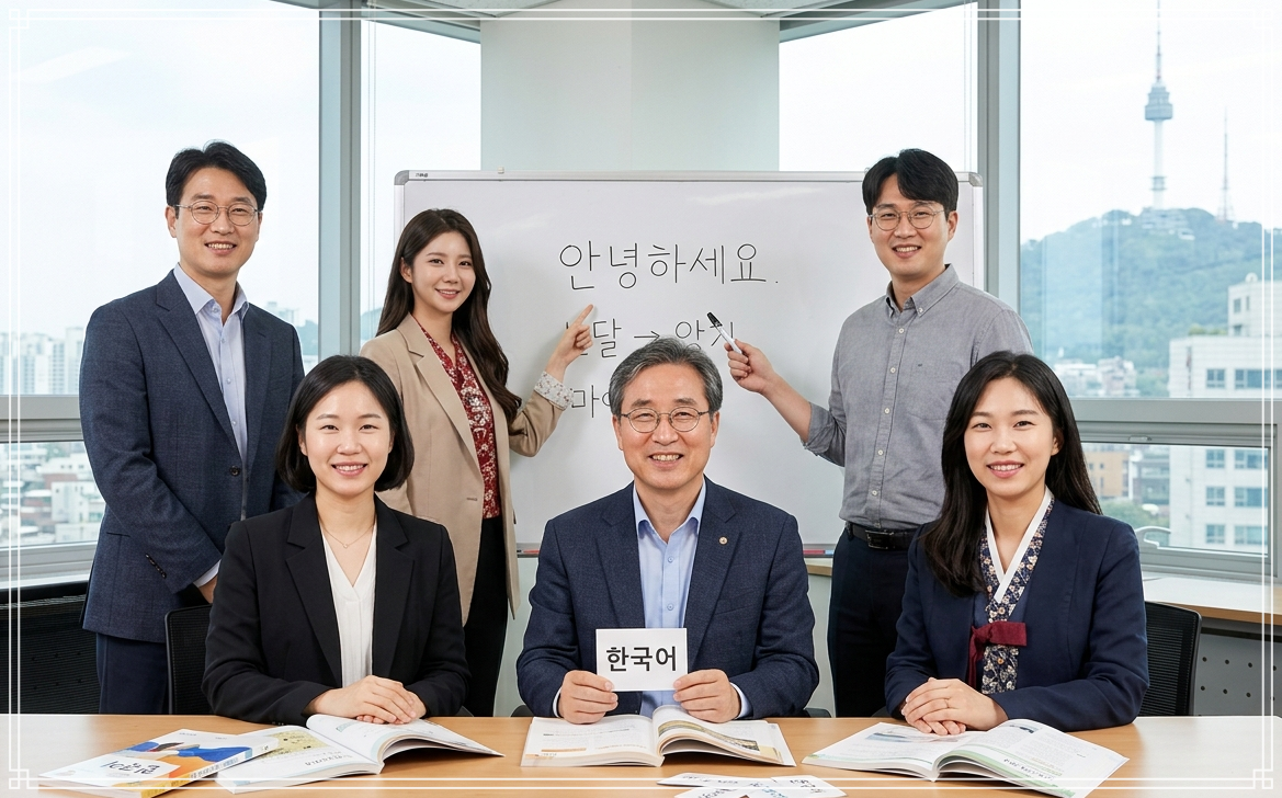 강사진 상담 및 수업 지도 현장 콜라주